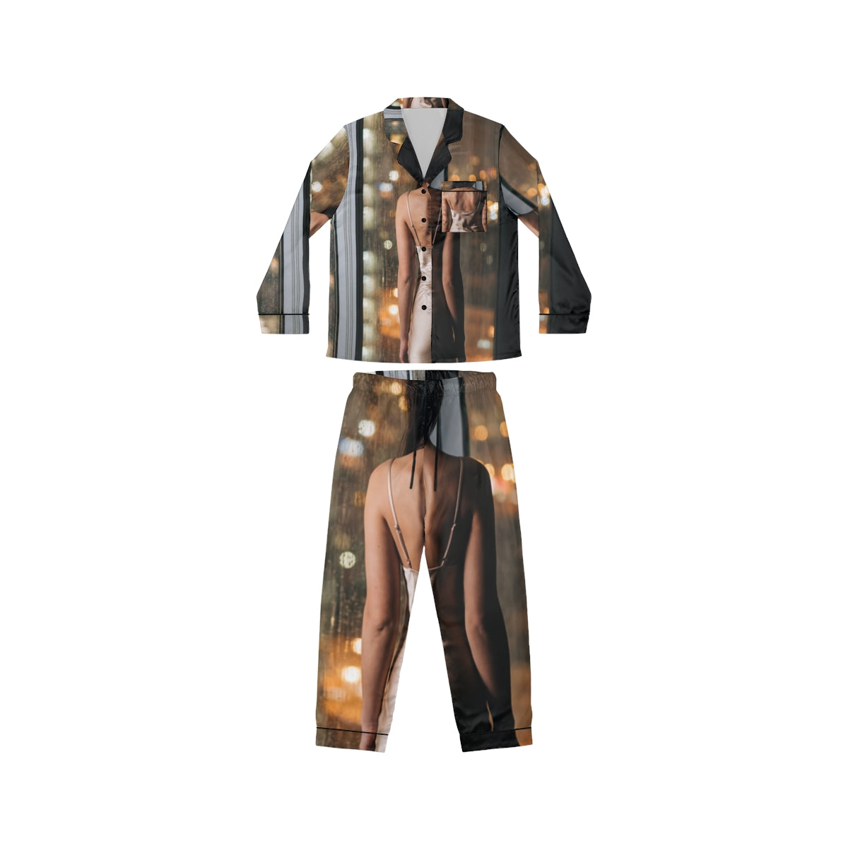 Women's Satin Pajamas - Luxe Sleep