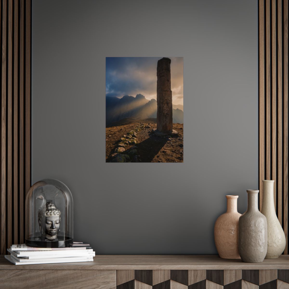 Unframed Poster - Golden Sunbeams