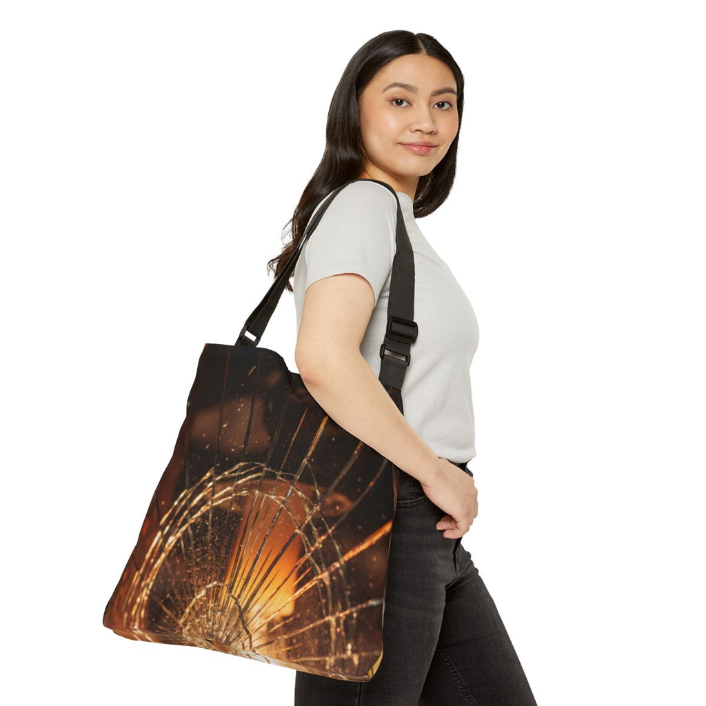 Adjustable Tote Bag - Cinematic Street Vibe