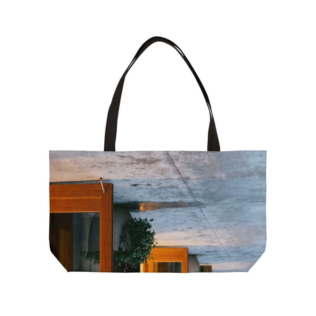 Weekender Tote Bag - Twilight Walkway | Echovira Gallery