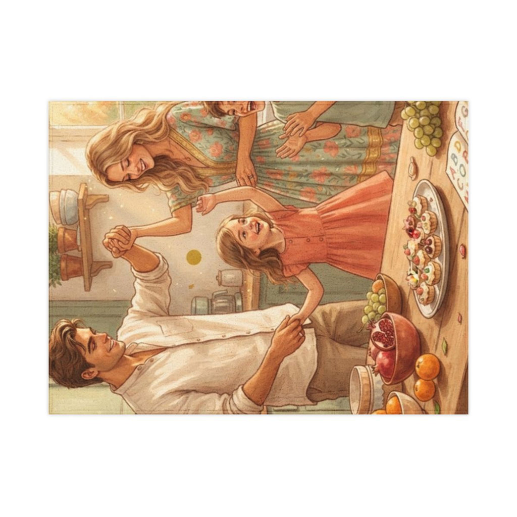 Toddler Blanket - Golden Hearth Snuggles | Echovira Gallery