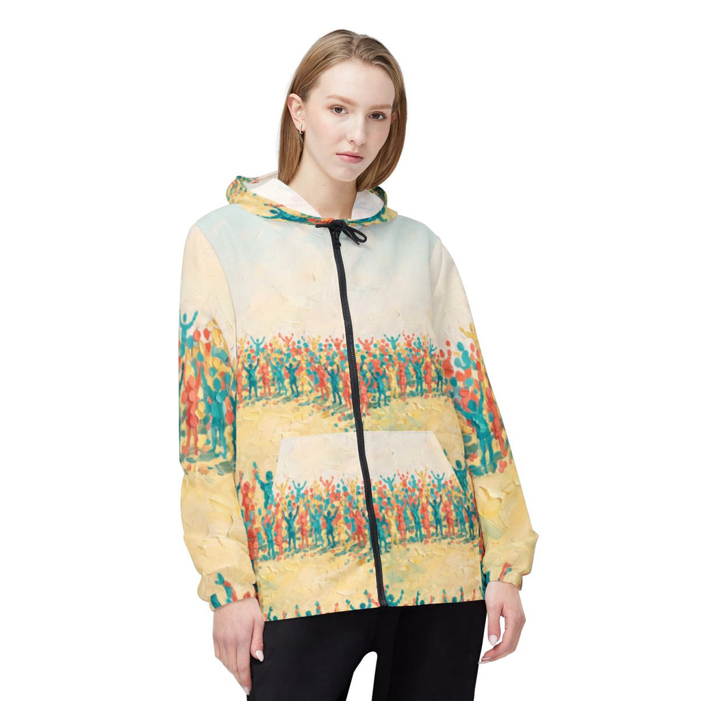 Unisex Windbreaker Jacket - Celebration Weather Jacket |...