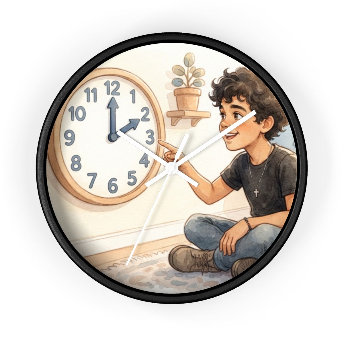 Wall Clock - Time to Learn | Echovira Gallery