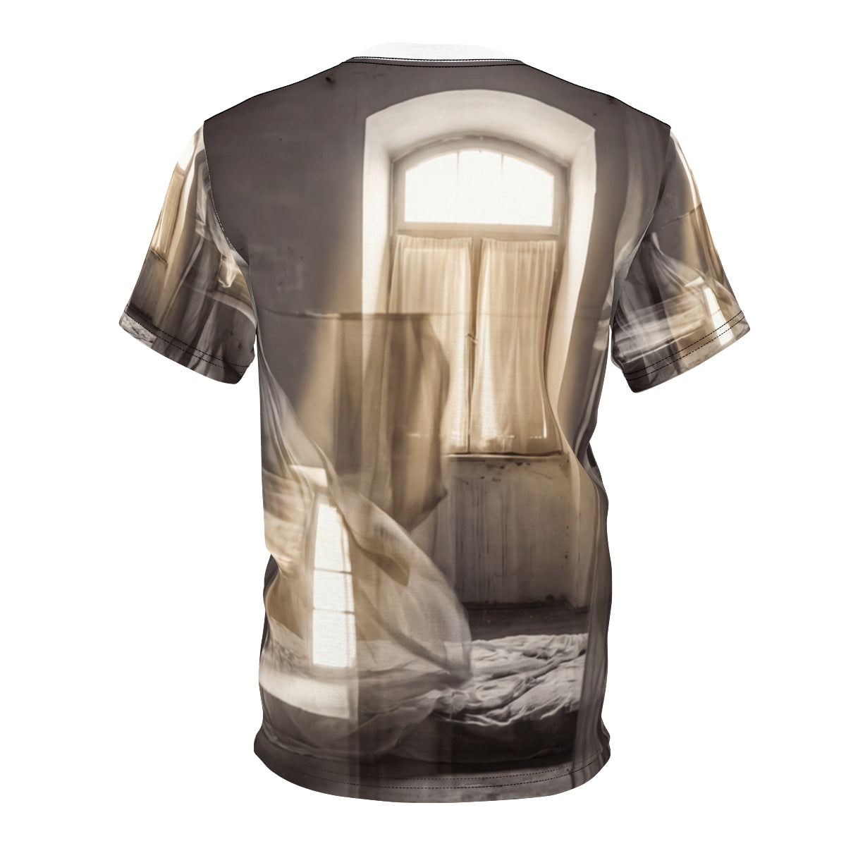 Men's Unisex Cut & Sew Tee Sunlit Room Art