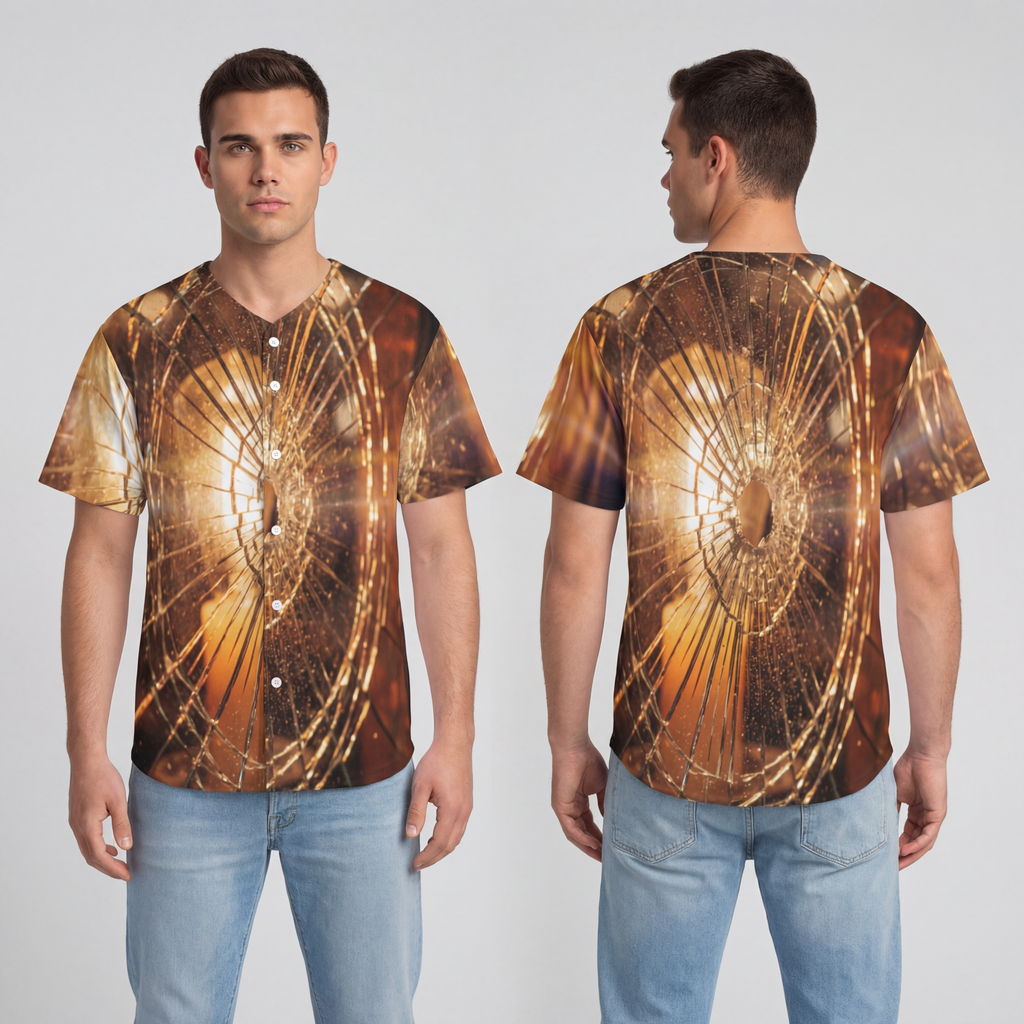 Men's Baseball Jersey - Cinematic Edge