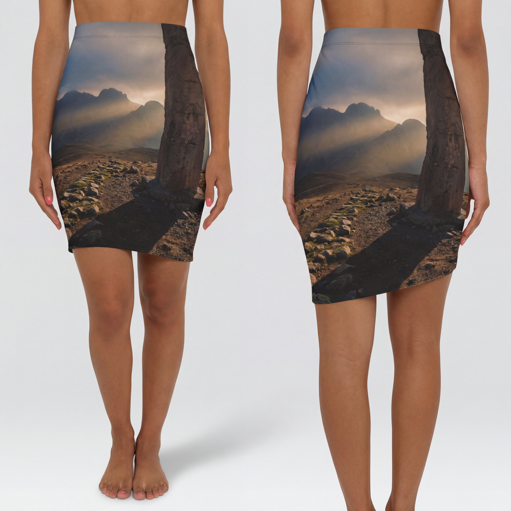 Women's Pencil Skirt - Historic Art
