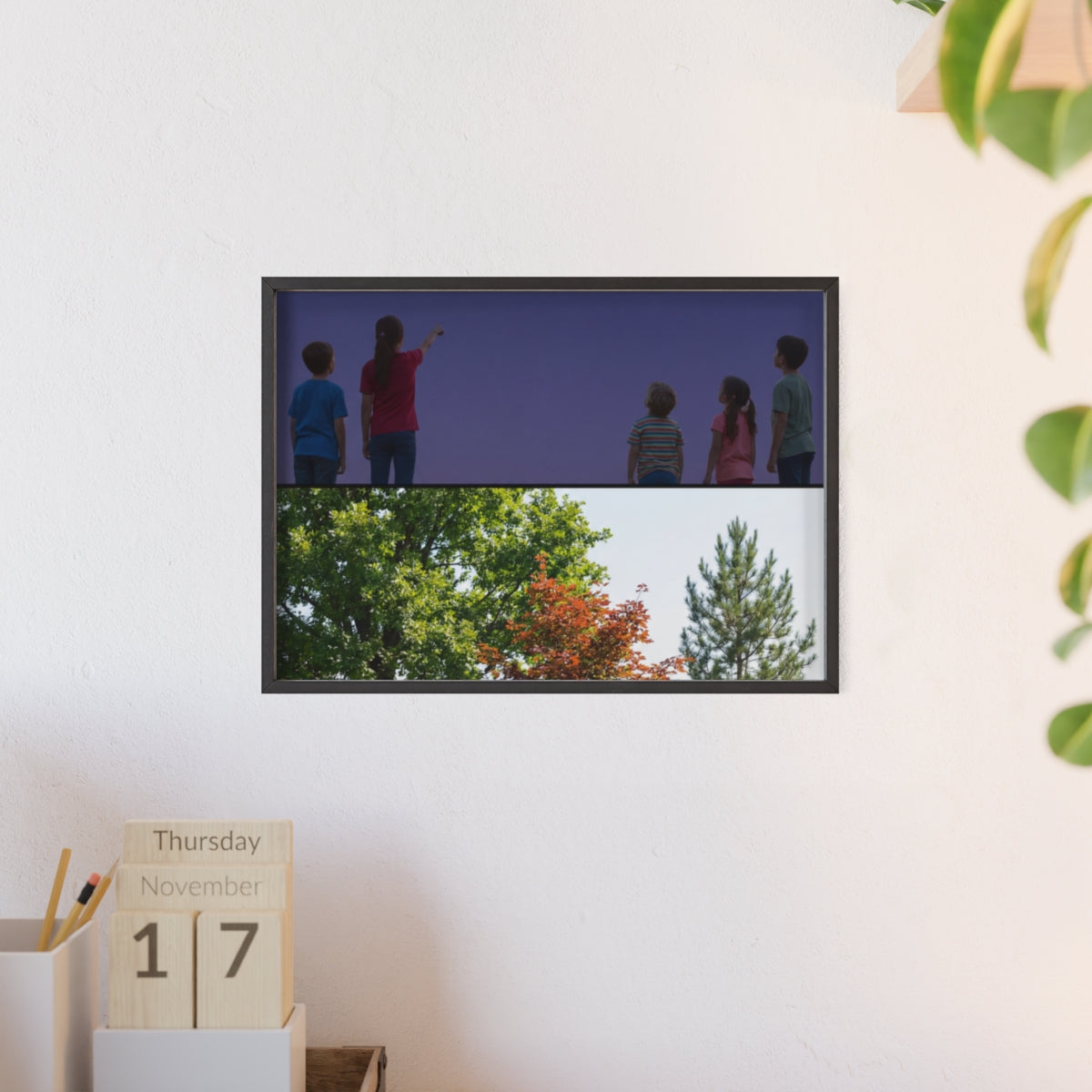 Posters with Wooden Frame - Woodland Explorer