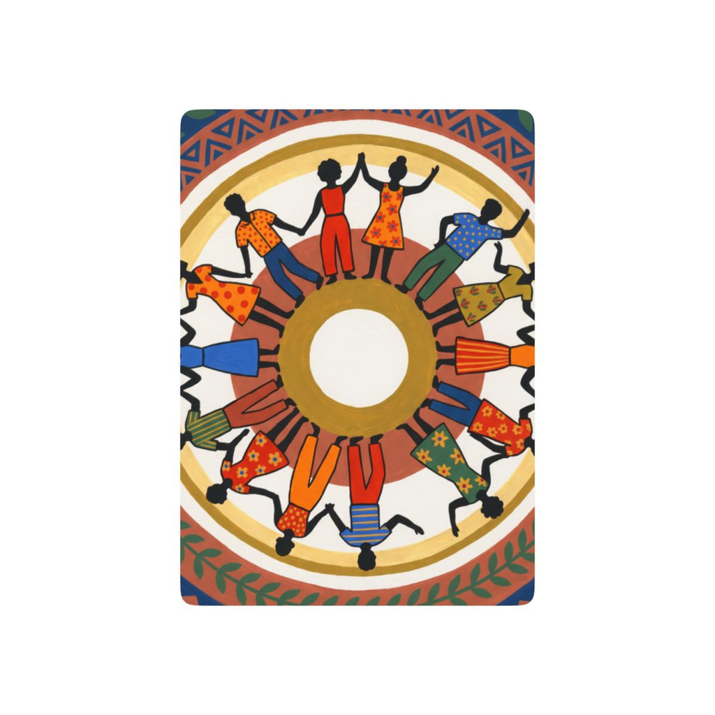 Poker Playing Cards - Unity Mandala Folk Art | Echovira...