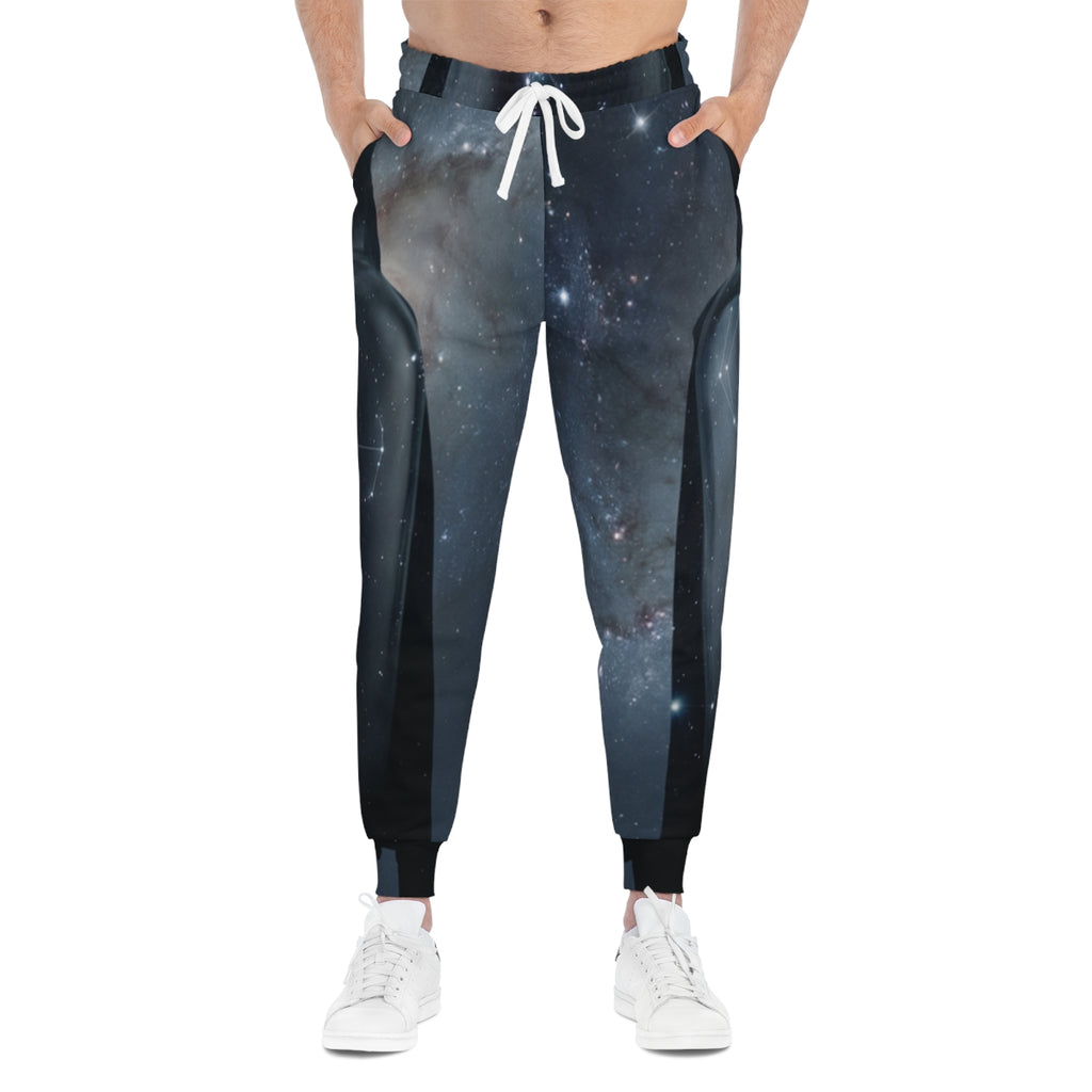 Athletic Joggers - Cosmic Voyager Joggers | Echovira Gallery