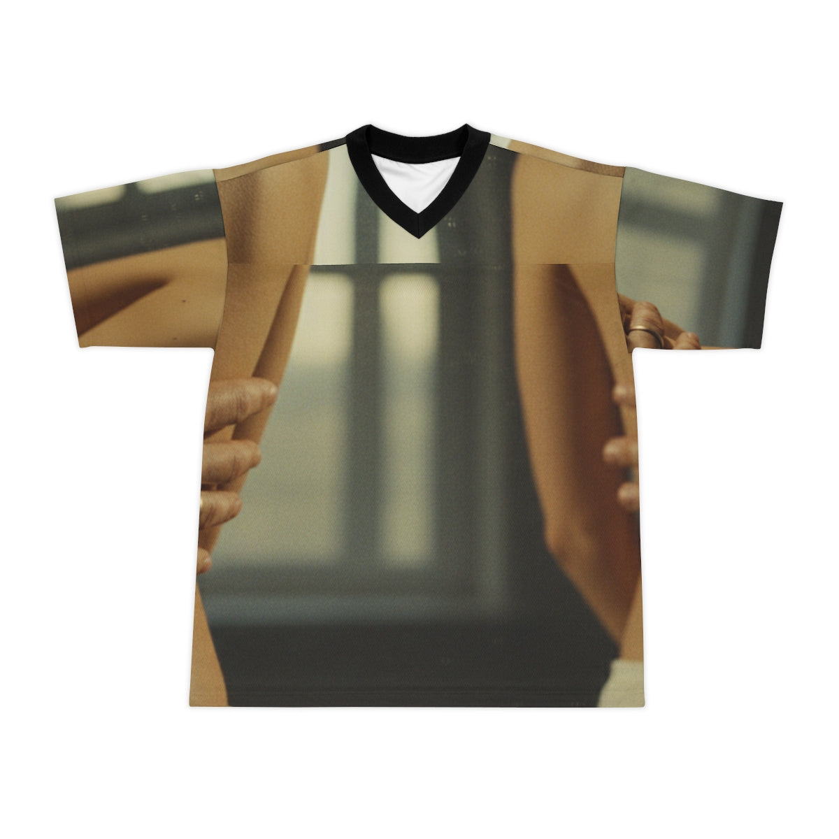 Unisex Football Jersey - Cinematic Touch | Echovira Gallery