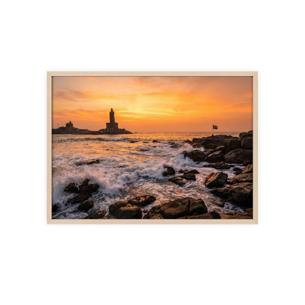 Framed Poster - Golden Hour Horizon