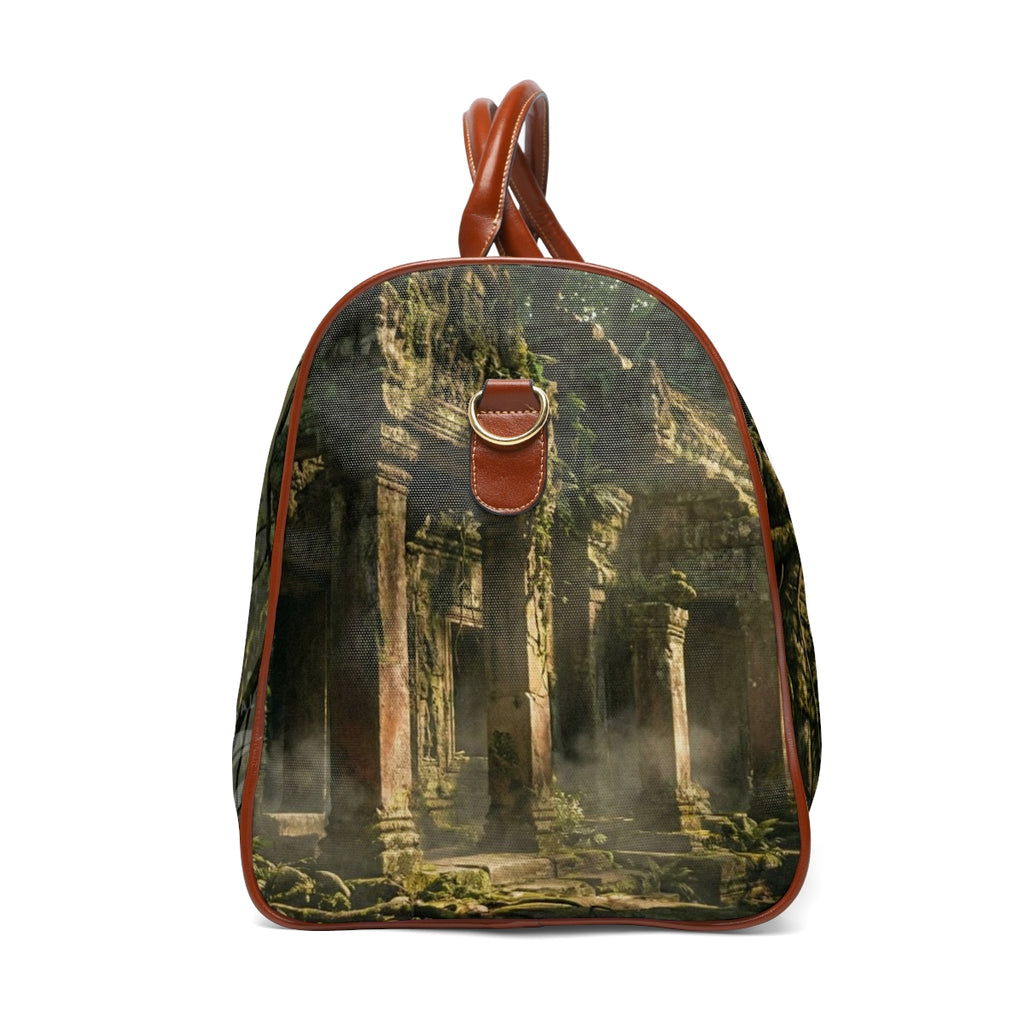 Waterproof Travel Bag - Jungle Temple Realm | Echovira...