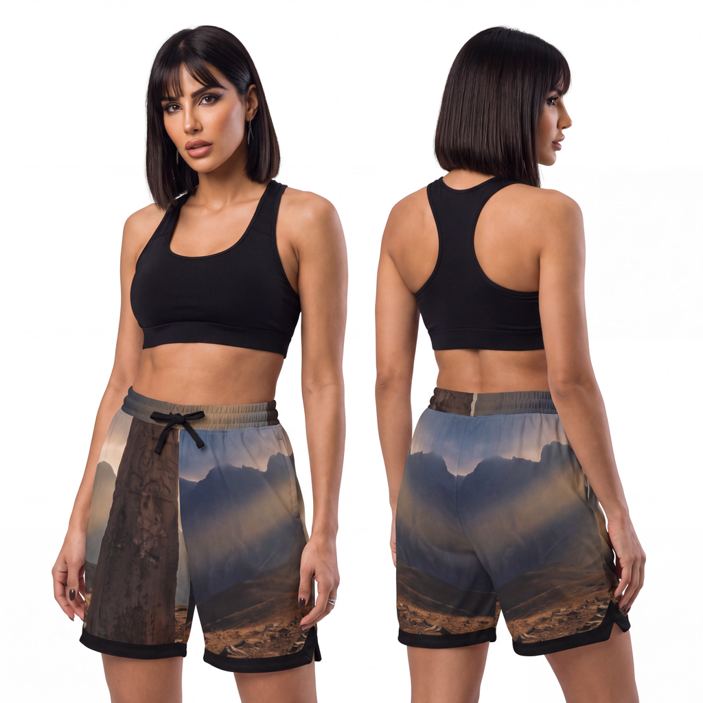 Basketball Rib Shorts - Mystic Monolith Ancient Persian... |...