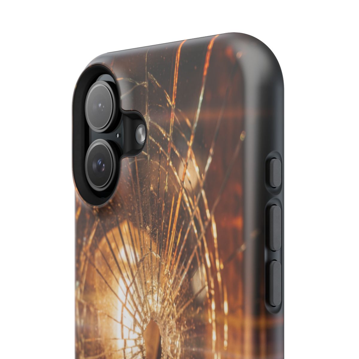 Impact-Resistant Case - Shattered Amber