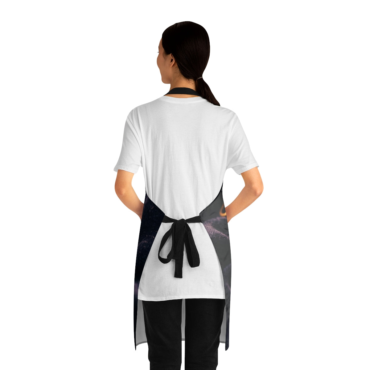 Vintage Brass Sundial Compass Kitchen Apron