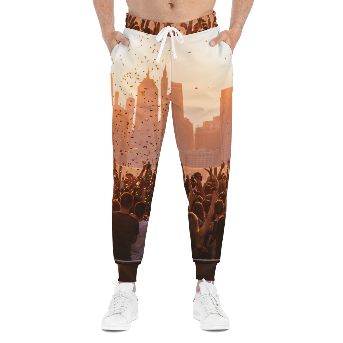 Men's Athletic Joggers - City Lights Festival | Echovira...