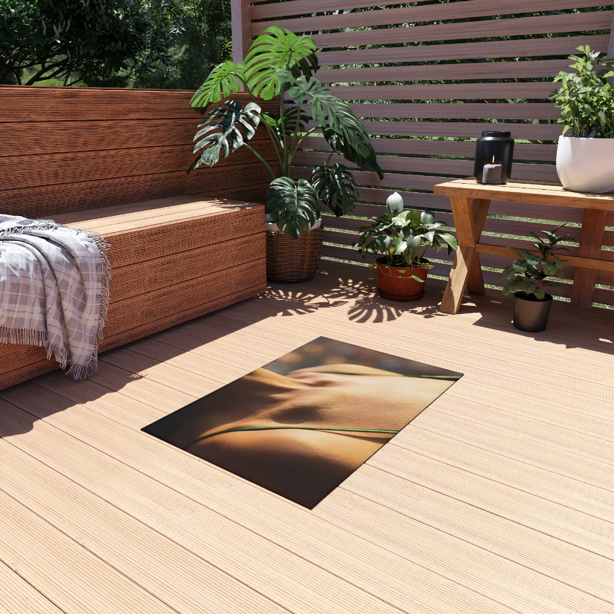 Outdoor Rug - Golden Hour Glow