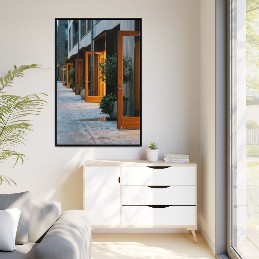 Matte Canvas, Framed - Twilight Promenade (8×10, 9×12... |...