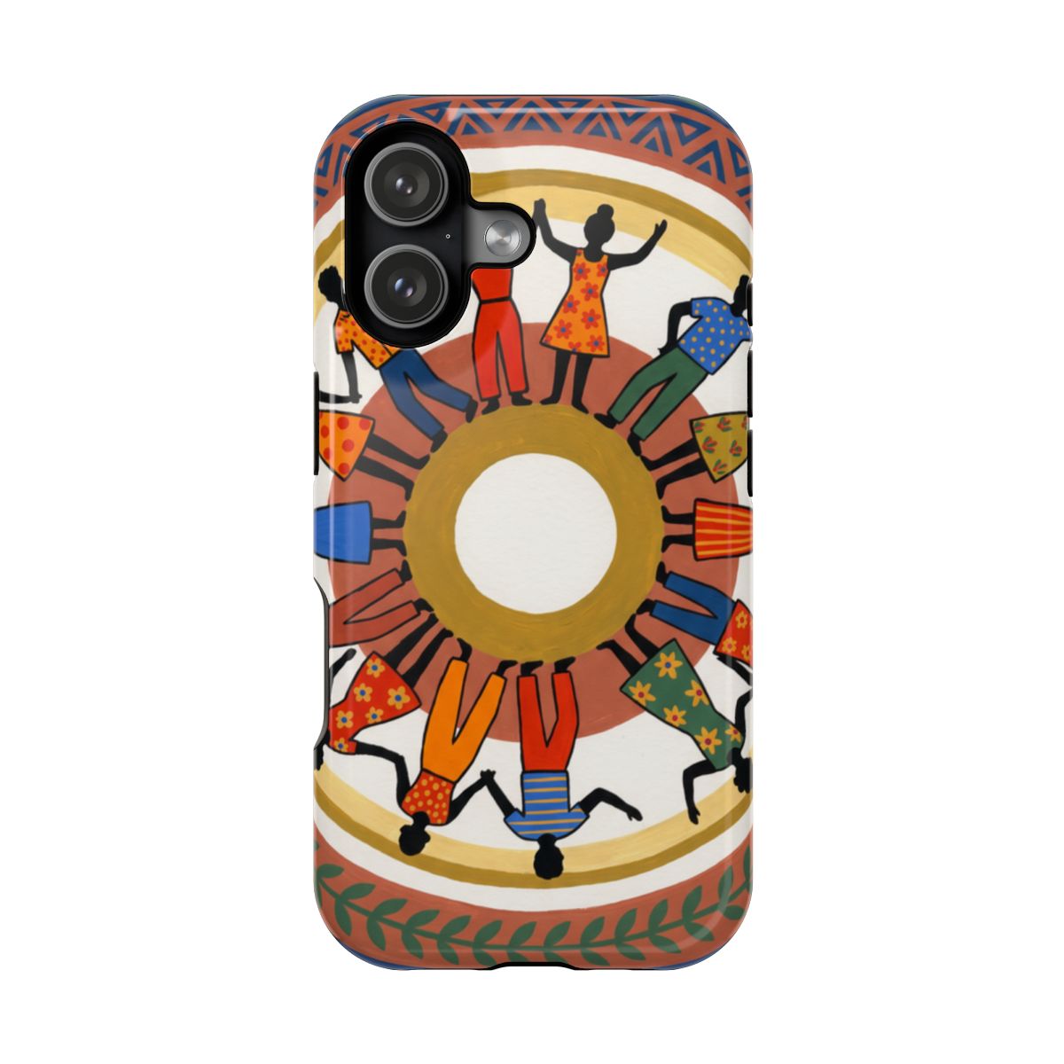 Impact-Resistant Case - Unity Mandala Folk Art | Echovira...