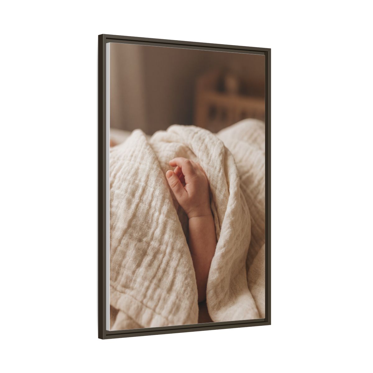 Framed Matte Canvas - Neutral Nursery