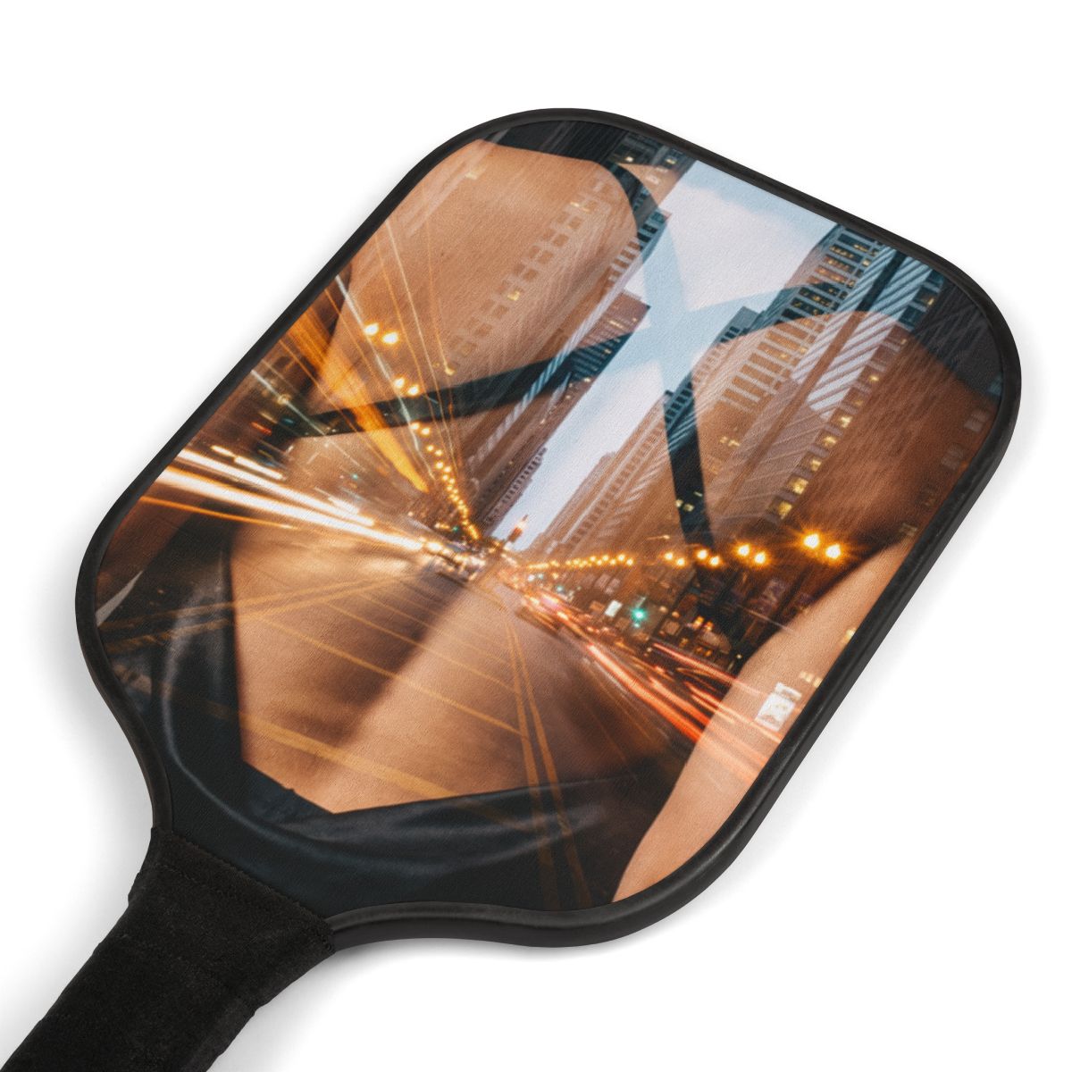 Pickleball Kit - Urban Pulse Double Exposure Art | Echovira...