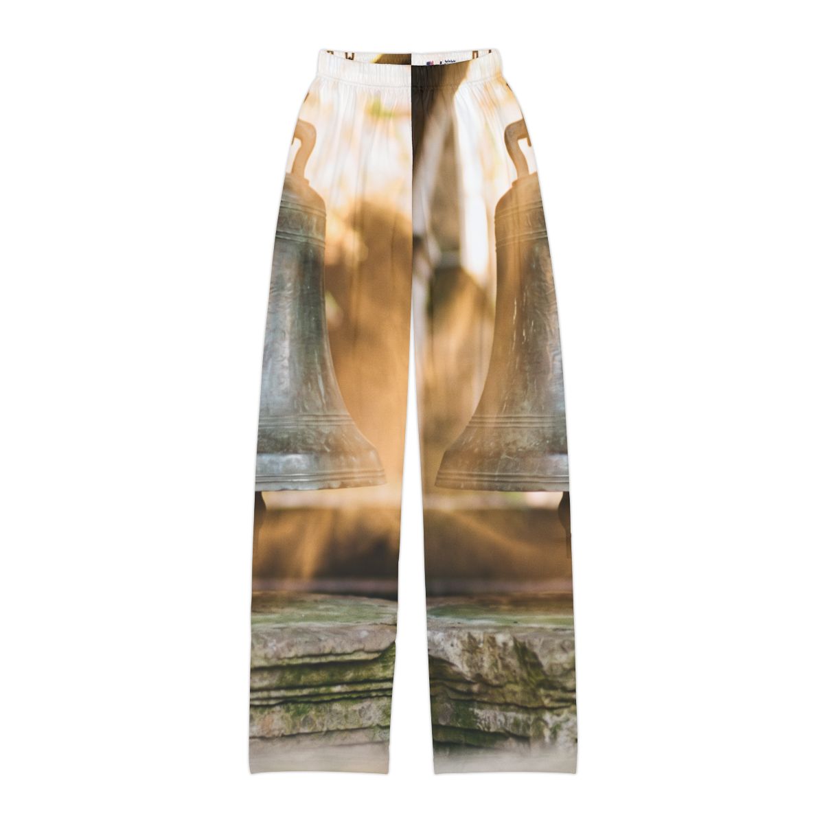 Kids Lounge Pants with Cloister Bell Art