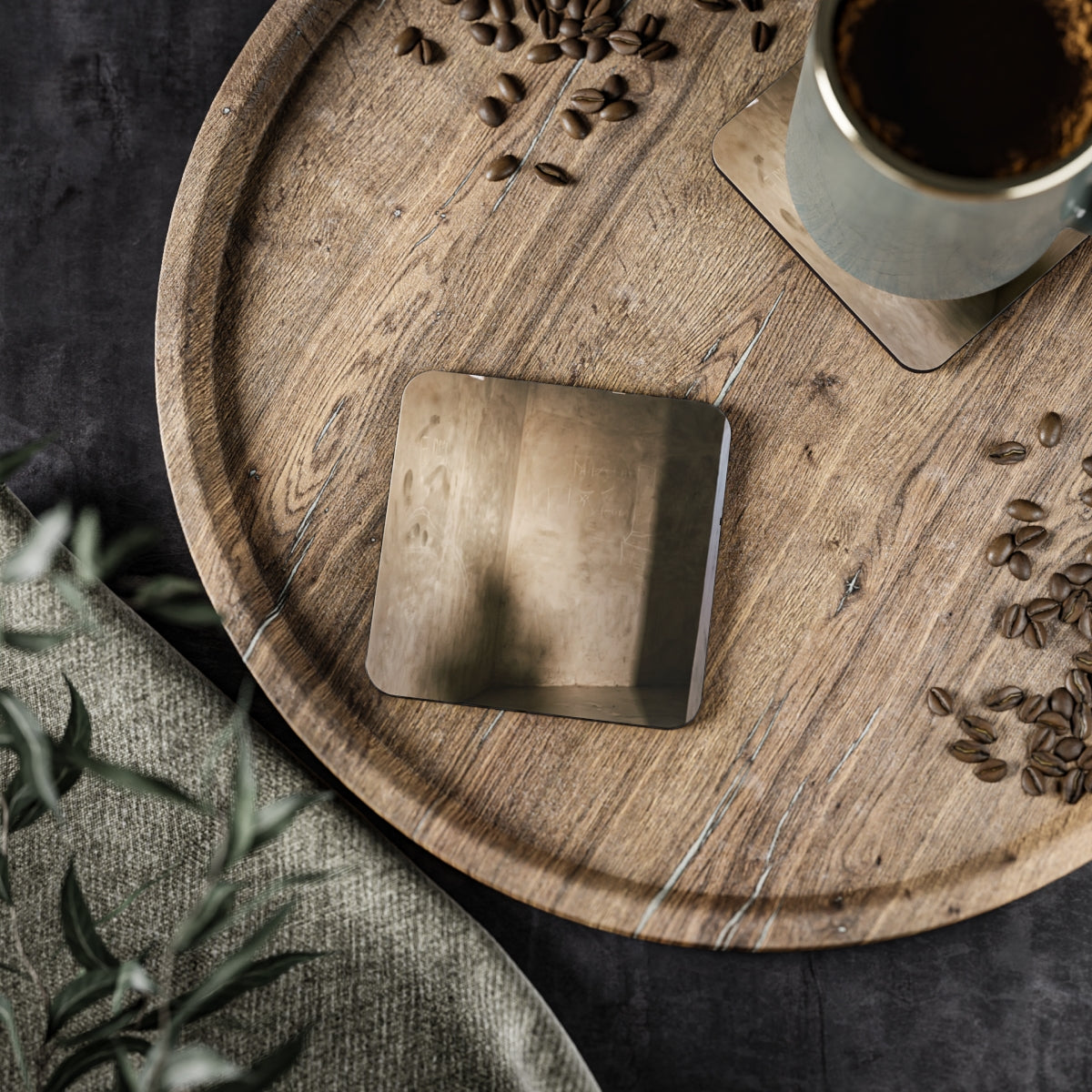 Coasters - Shadows of the Citadel moody architectural print...