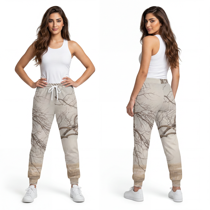 Athletic Joggers - Cozy Winter Solitude