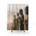 Shower Curtain - Zen Mountain Sanctuary | Echovira Gallery