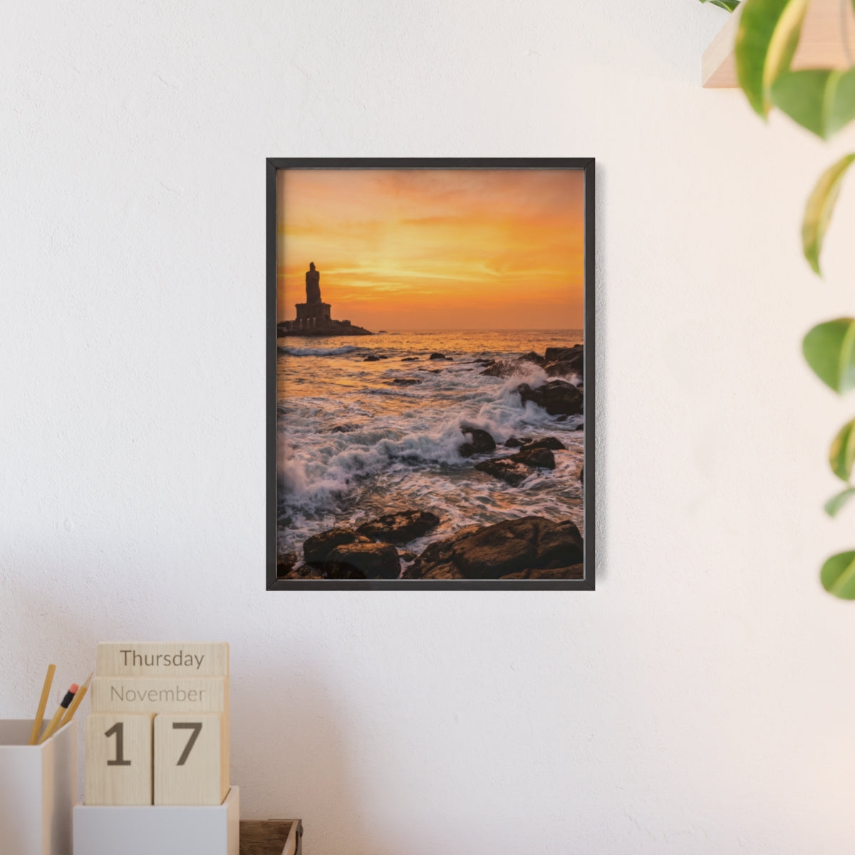 Framed Poster - Golden Hour Horizon