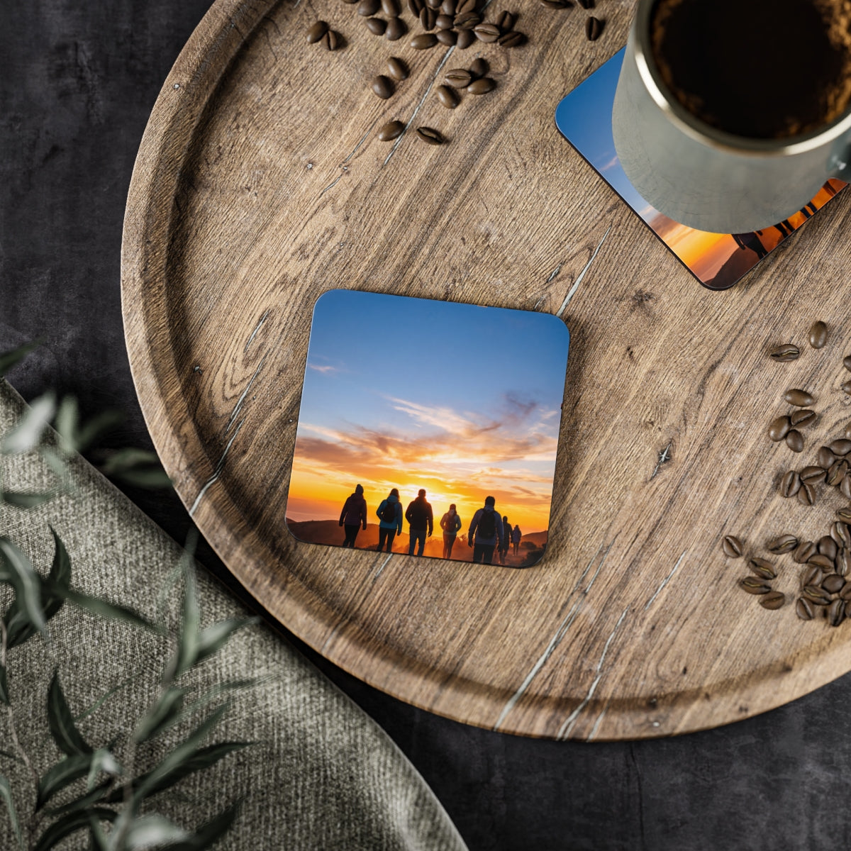 Coasters - Sunset Mountain Peaks