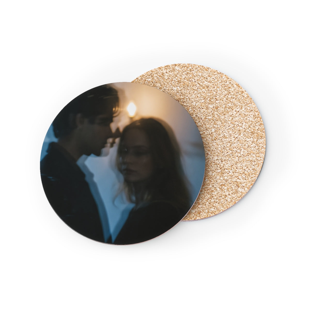 Midnight Candlelight Coasters - Moody Table Decor (1 & 4......