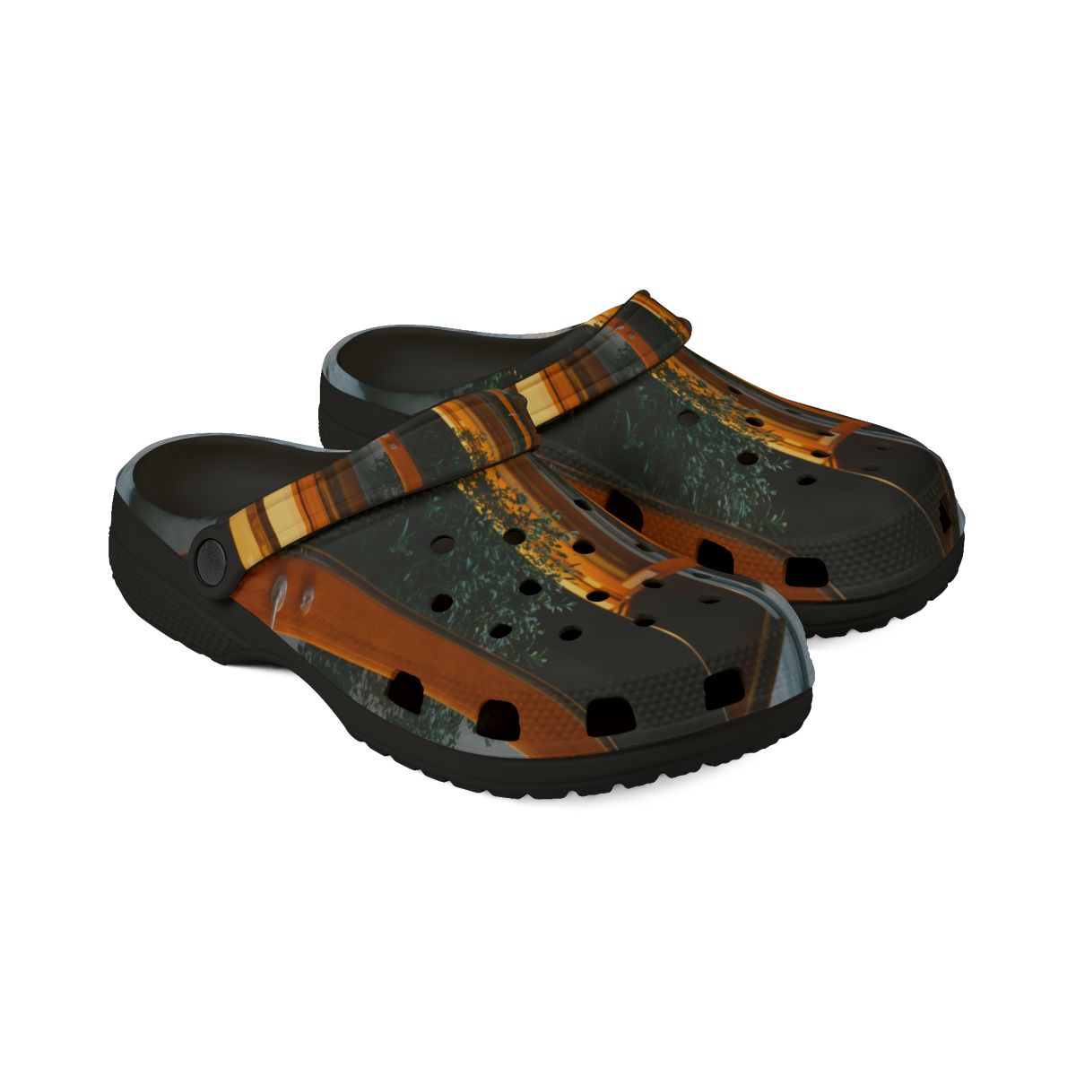 EVA Foam Rubber Shoes - Twilight Walkway | Echovira Gallery