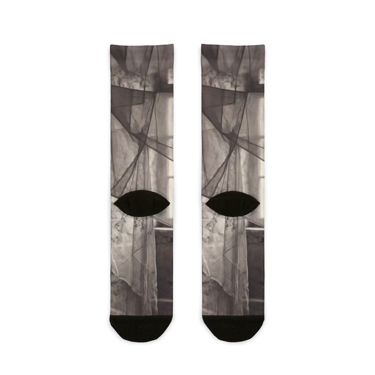 Sublimation Crew Socks - Spectral Veils | Echovira Gallery