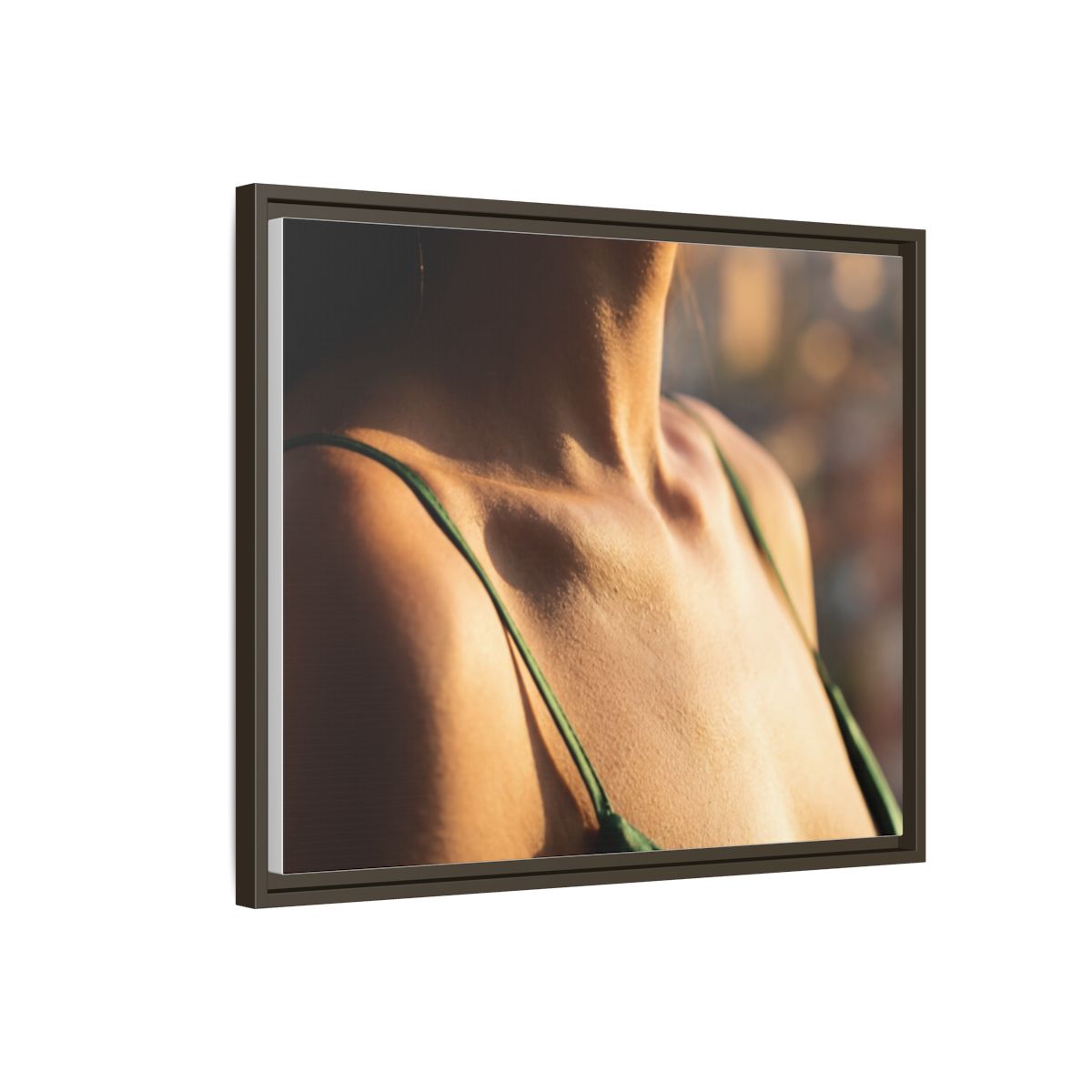 Matte Canvas Framed - Golden Hour Portrait