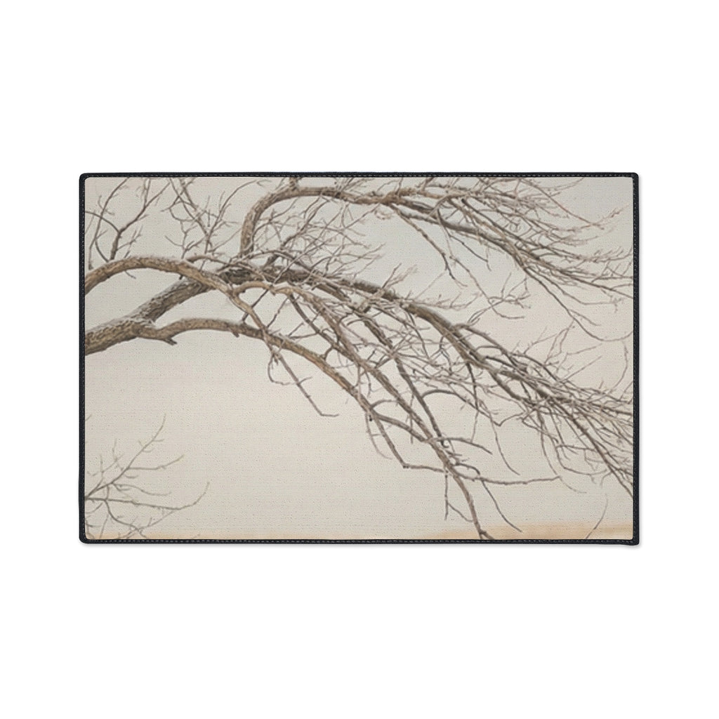Heavy Duty Floor Mat - Winter Tree