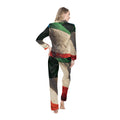 Women's Satin Pajamas - Emblem