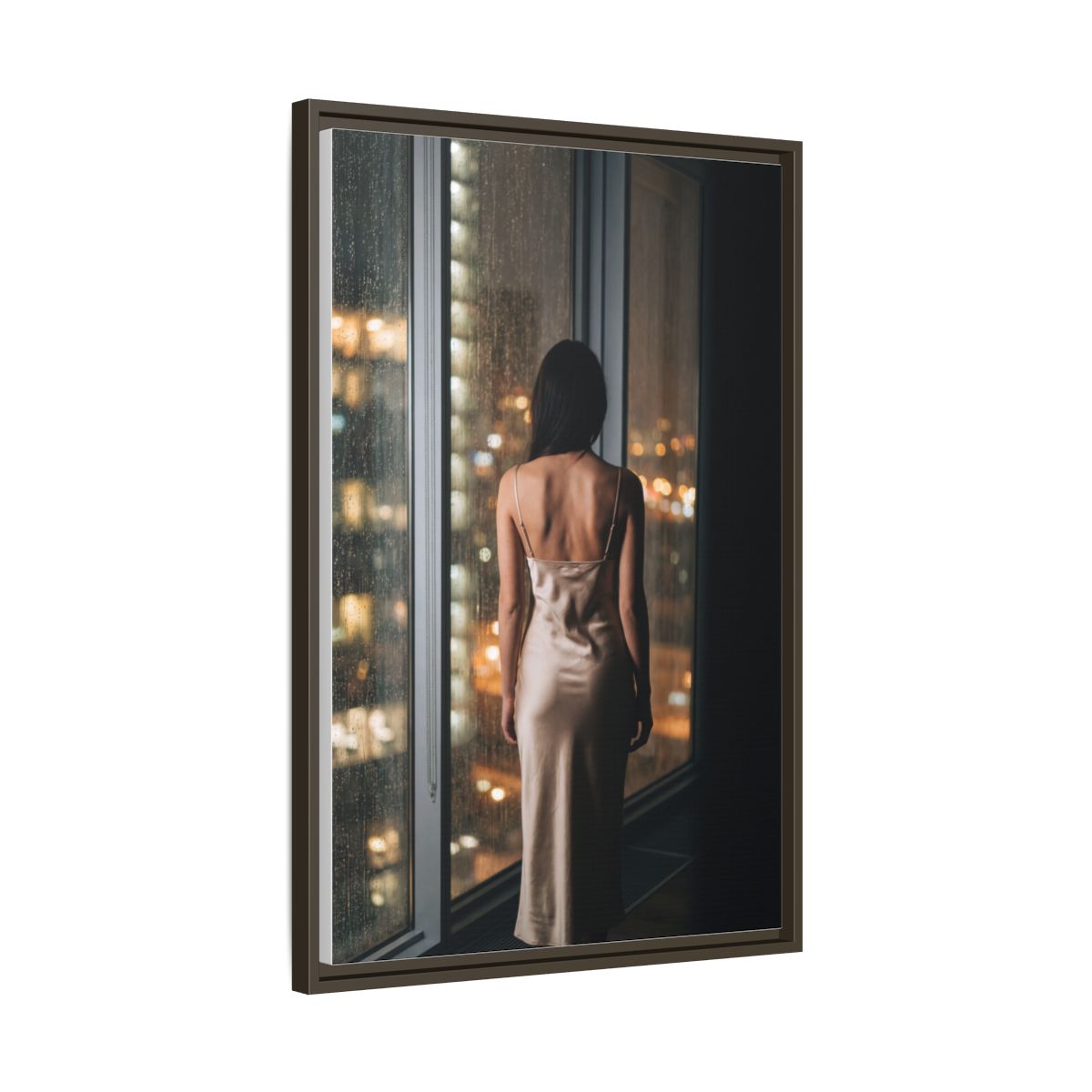 Framed Matte Canvas - Cinematic Nights