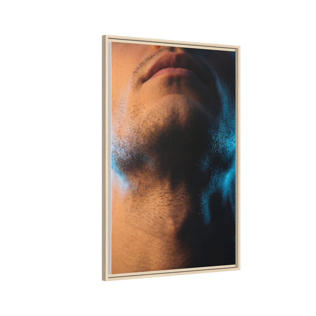 Framed Matte Canvas - Neon Noir