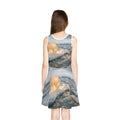 Girls' Sleeveless Sundress Arctic Orb Art