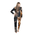 Women's Satin Pajamas - Midnight City lights | Echovira...