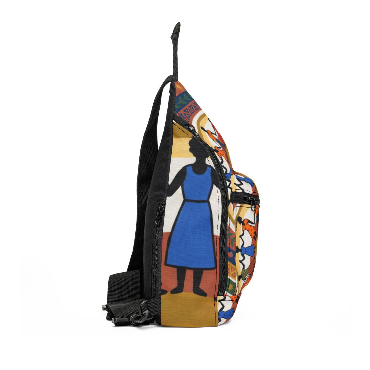 Sling Bag - Unity Mandala Folk Art | Echovira Gallery
