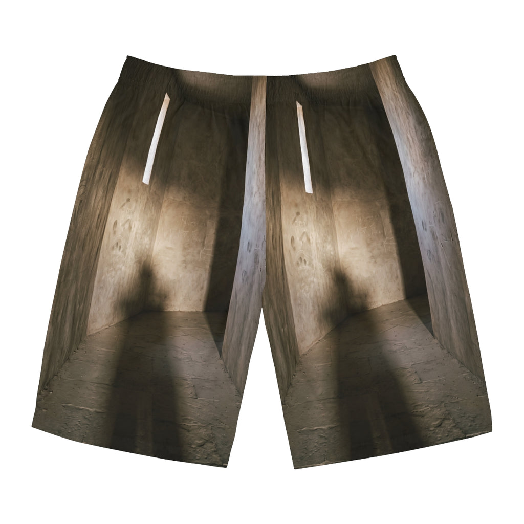 Men's Board Shorts - Shadows of the Citadel moody... |...