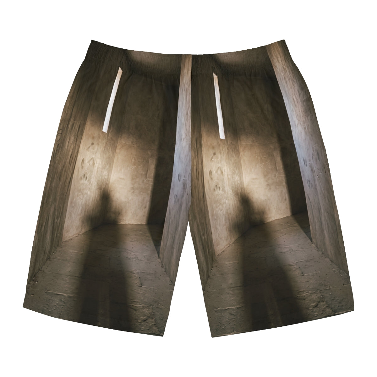 Men's Board Shorts - Shadows of the Citadel moody... |...