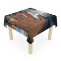 Moody Rainy City Window Tablecloth