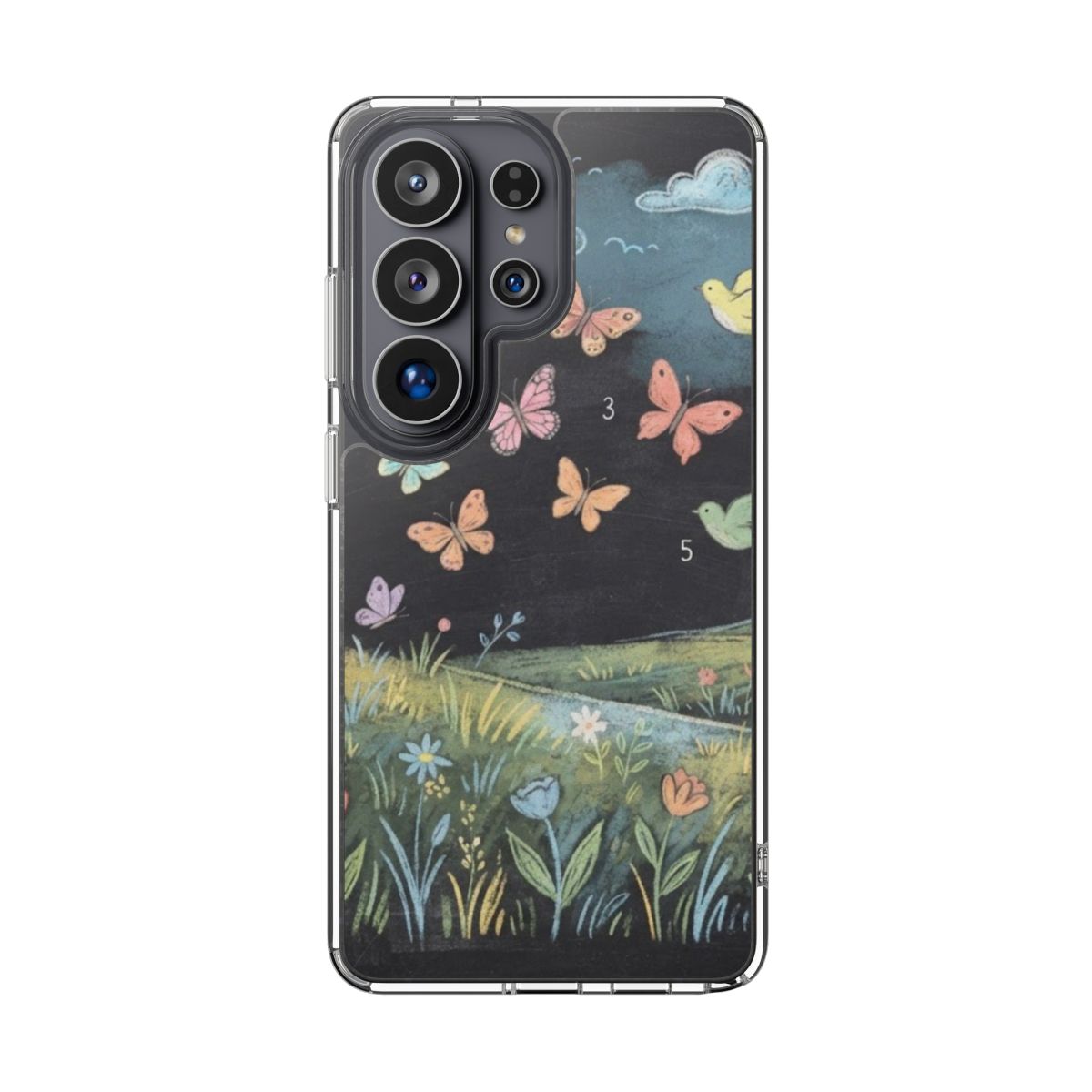 Clear Impact-Resistant Cases - Clear Phone Case - Meadow......