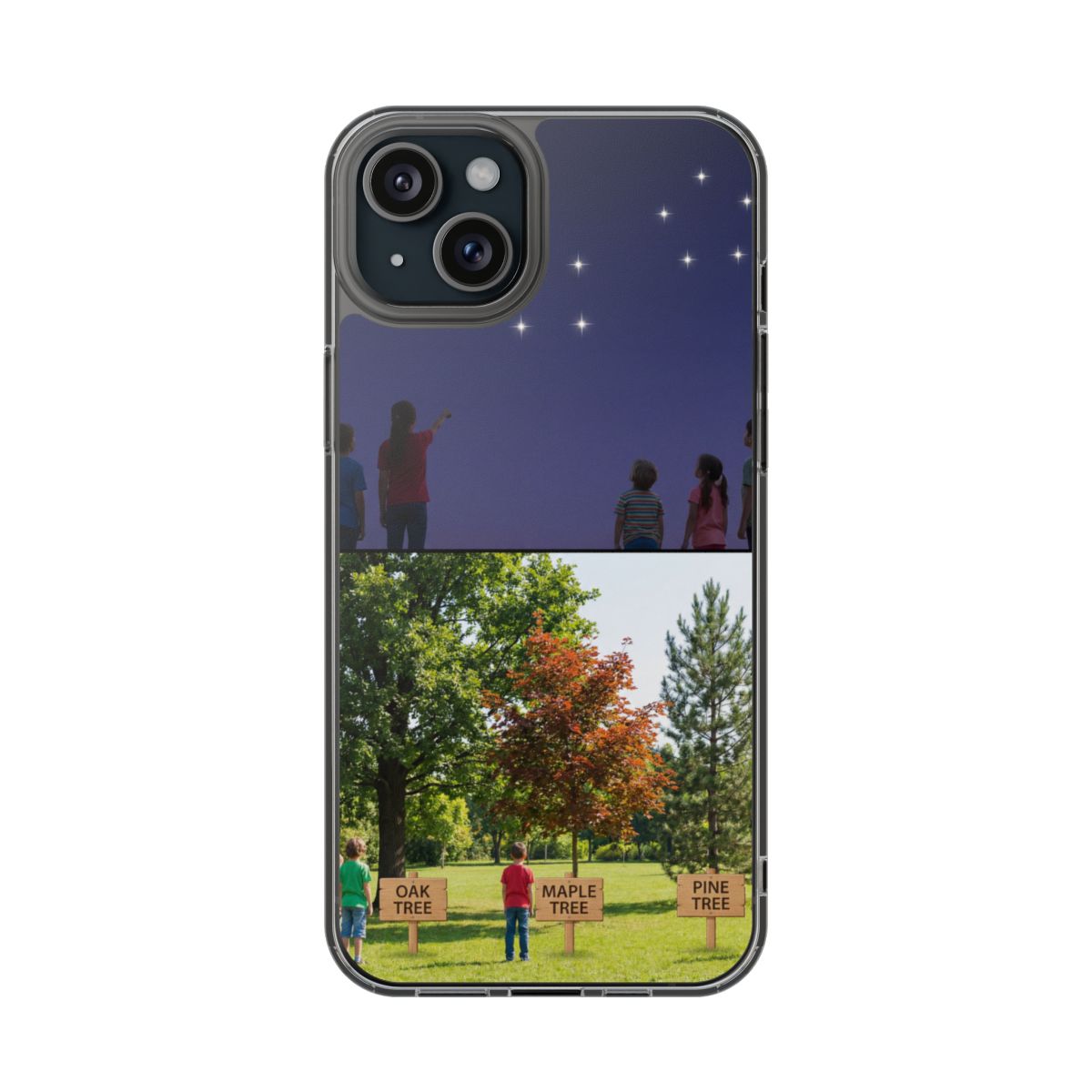 Clear Impact-Resistant Case - Starry Shield