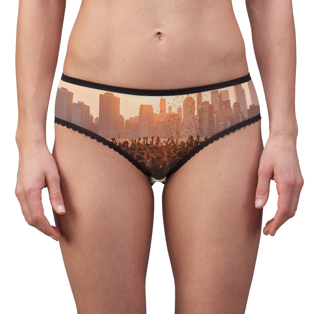 Women's Briefs - City Lights Festival | Echovira Gallery