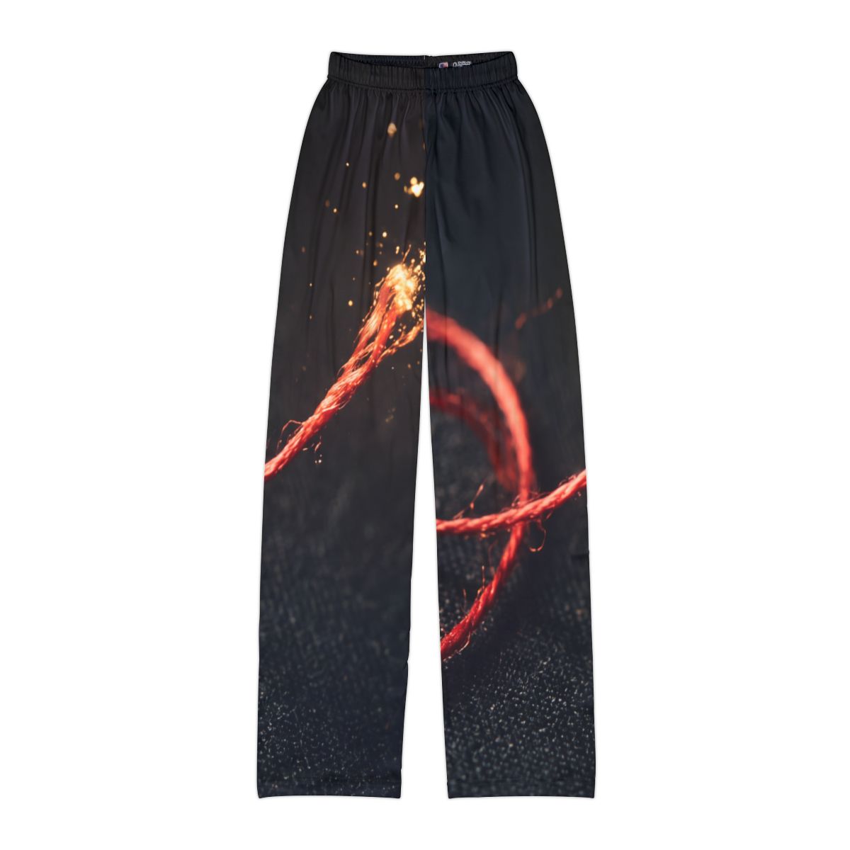 Pantaloni da casa per bambini con cordone brillante