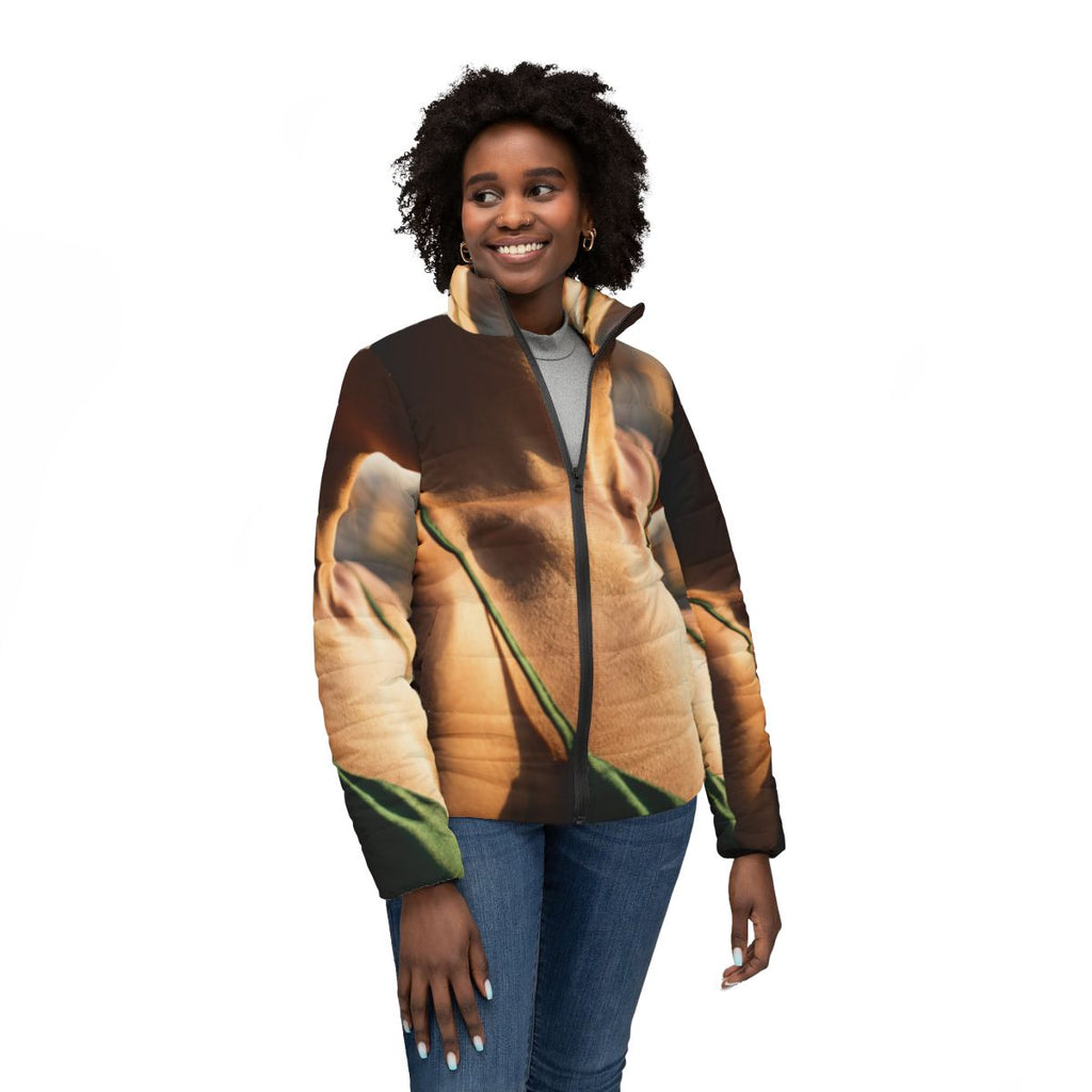 Women's Puffer Jacket - Emerald Sun Armor